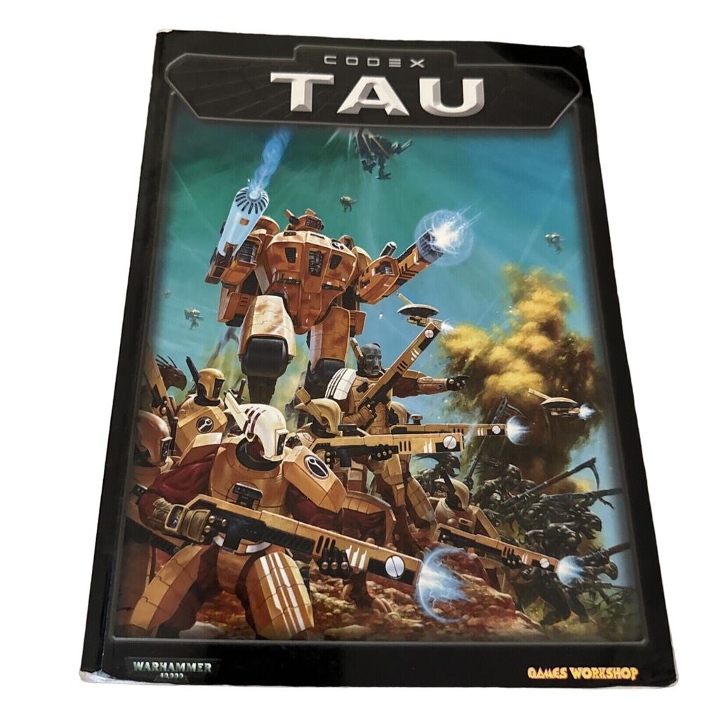Games Workshop Warhammer 40k Tau Rulebook Codex